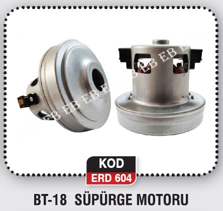 BT-18 SÜPÜRGE MOTORU ERD 604